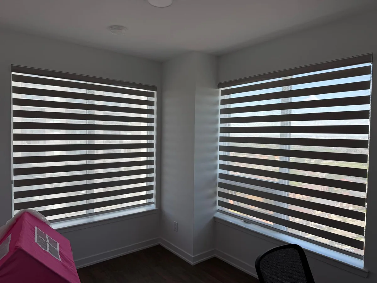 custom zebra shades for Markham office and home windows